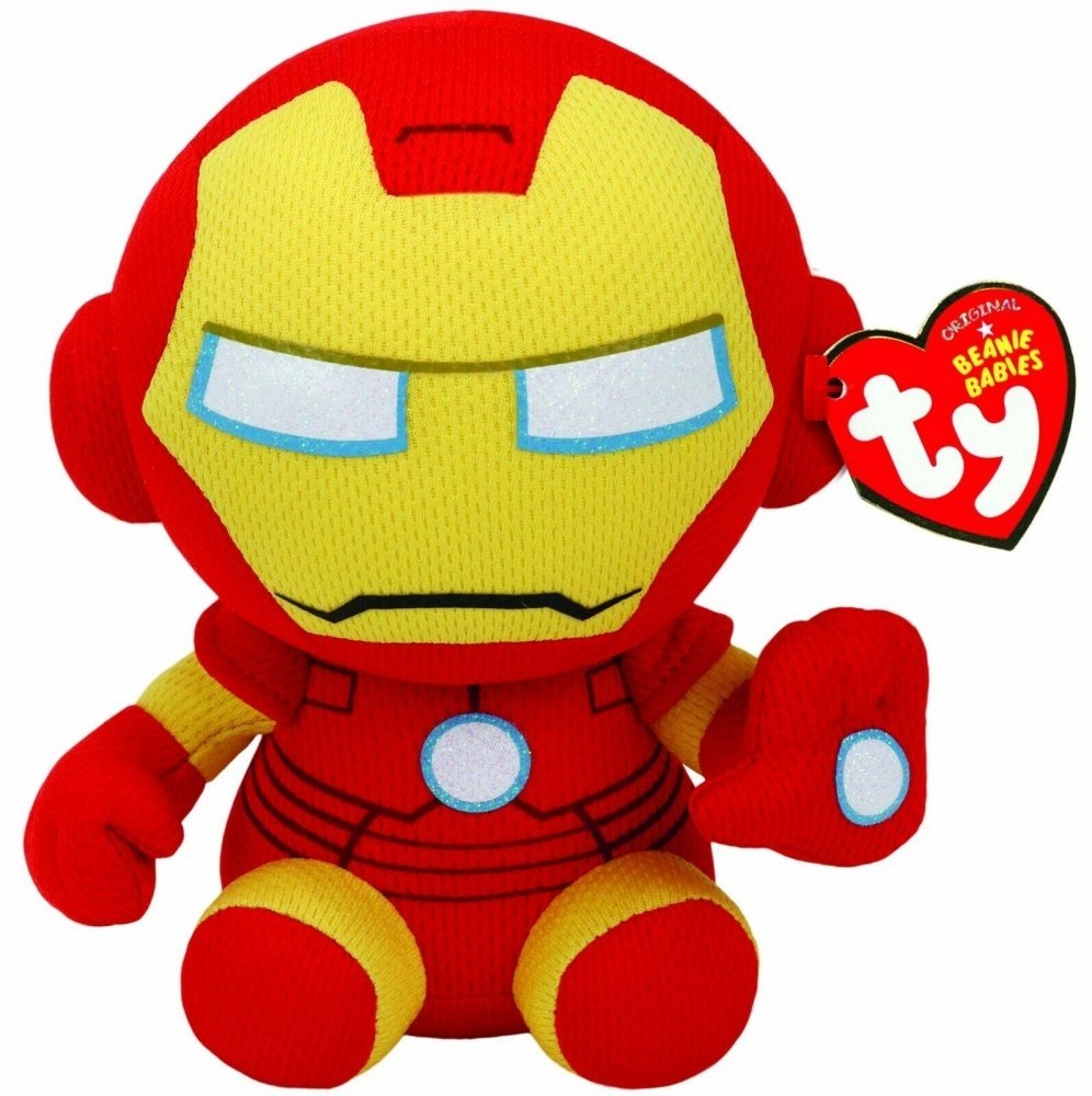 PELUCHE 15 CM IRON MAN MARVEL METEOR TY41190 METEOR